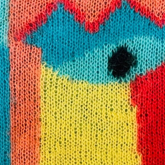 Renee Tener For Jeanne Pierre Picasso 80’s Vintage Mohair Sweater Size Small - Picture 4 of 6